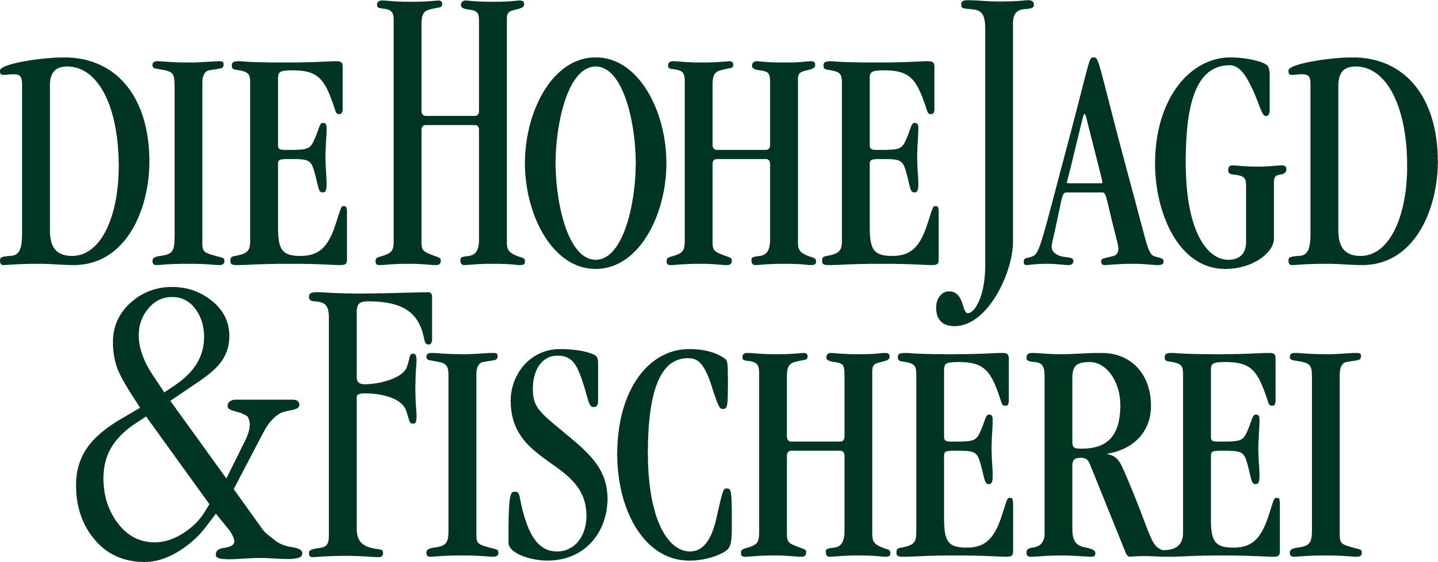 Logo Die Hohe Jagd & Fischerei